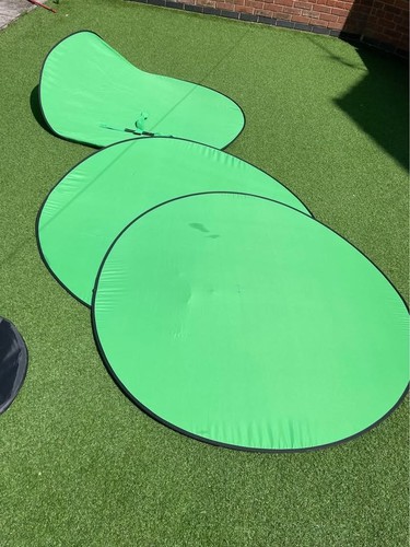 Portable green screen - green,