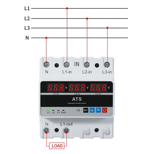 Adjustable three phase voltage