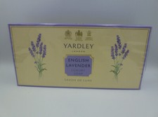 Yardley English Lavender - Savon De Luxe Luxuseife Soap 3 x 150 G
