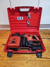 Hilti TE 4-A22 22V SDS Rotary Hammer Drill 240v Charger Case Excellent Condition