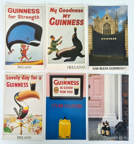 Guinness postcard collection - postcard,