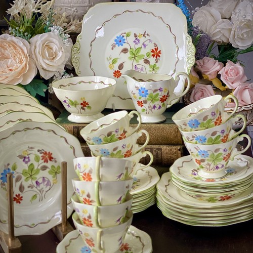 Foley china tea set v2511 - foley,