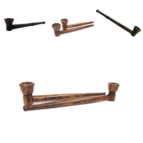 Long stem churchwarden wooden - churchwarden,