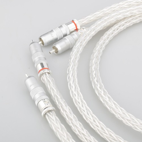 Pair 8ag strands occ silver - 16,