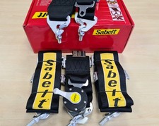 Sabelt 6 Point Harness - BLACK