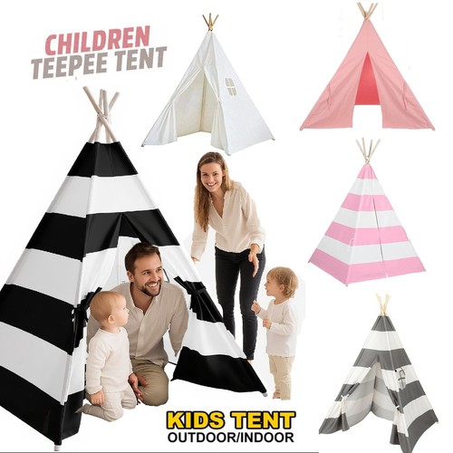 Kids teepee tent - tent, canvas