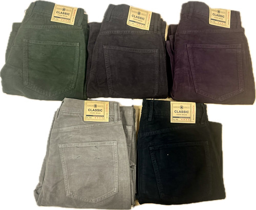 Men moleskin trousers - men's,