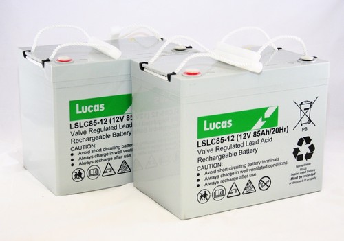 Lucas 85ah agm battery - x,