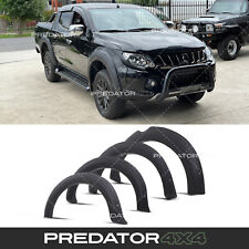 WIDE BODY WHEEL ARCHES SET MATTE BLACK FOR MITSUBISHI L200 TRITON SERIES 5 15-19