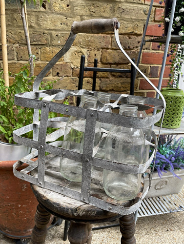 Vintage galvanized metal - vintage, 6