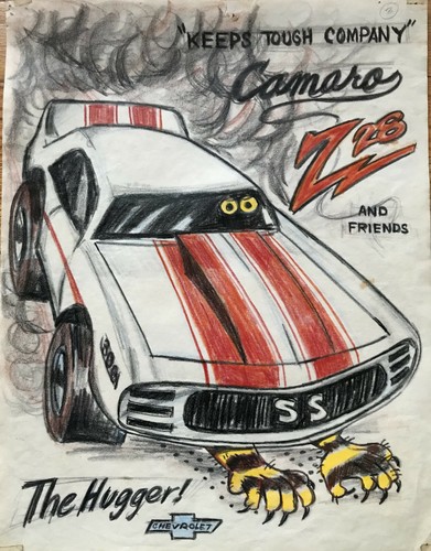 1969 camaro z28 - z28, art