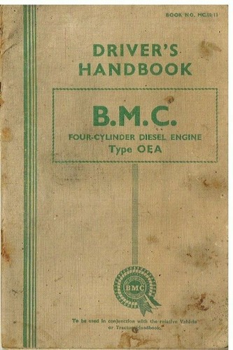 Bmc type oea - type, 4-cyl)