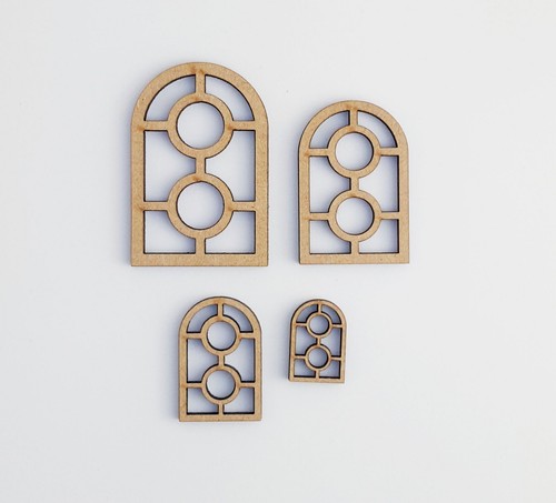 Wooden mdf arched - wooden,