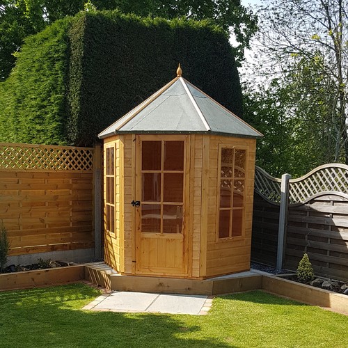 Shire gazebo hexagonal - gazebo,
