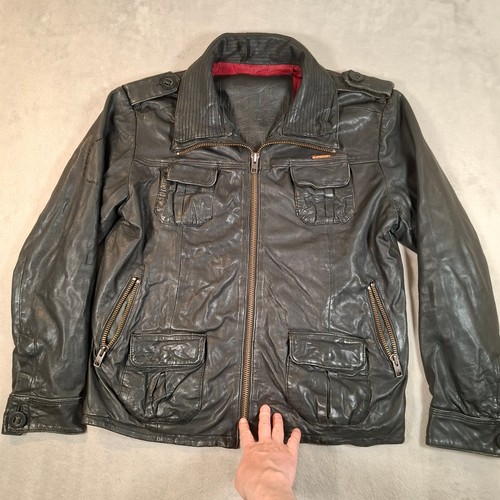 Superdry jacket mens xxl - xxl, black