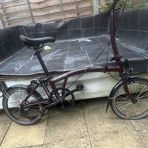 Brompton folding bike 16in - brompton,