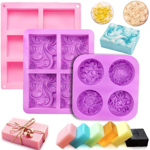 Pack silicone soap molds 6 - soap,