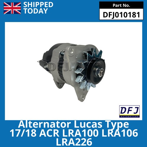 Alternator lucas type 18 - alternator, 17/18