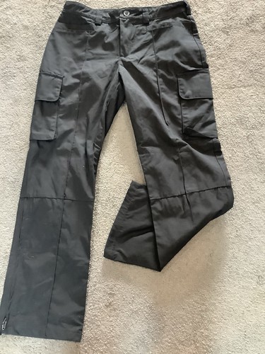 Black arktis cargo trousers - arktis,