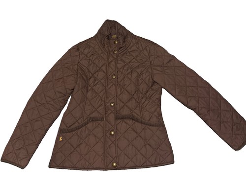 Joules quilted jacket - brown, uk