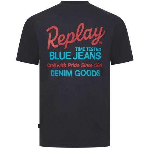 Replay logo print - logo,