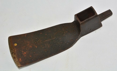 Vintage forged adze head - vintage,