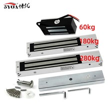 Magnetic Electronic Door Lock Electric Gate Opener Suction Holding Force Control