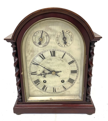 Antique mahogany quarter ting - antique,