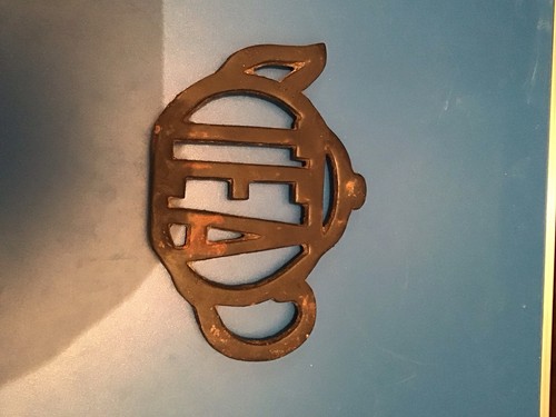 Intake brass teapot - teapot, trivet/