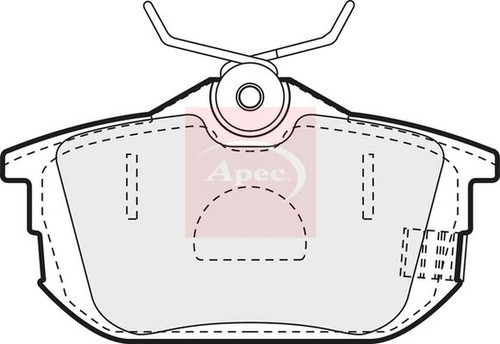 Brake pad set - brake, for