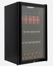 Cookology 98L Under-Counter Fridge with Adjustable Temperature CBC98BK