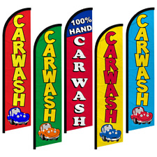 Carwash Swooper Windless Swooper Full Curve Flag Hand Car Wash Lavar de Autos