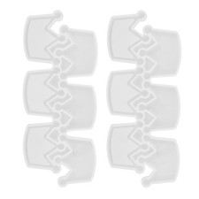  2 Pcs Molds for Fondant Chocolate Silicone Mould Cake Decoration