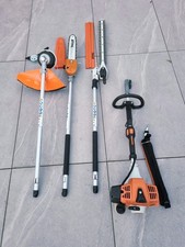 stihl KM94RC professional combi set. strimmer, long reach hedge cutter pole saw