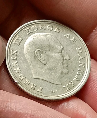 1965 krone coin frederick - 1,