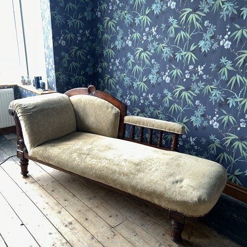 Antique victorian chaise - antique,