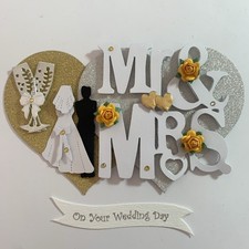 Wedding Day Card Topper