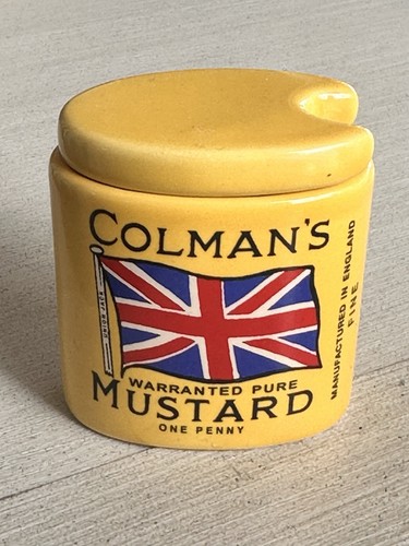 Colmans mustard pot - colmans,