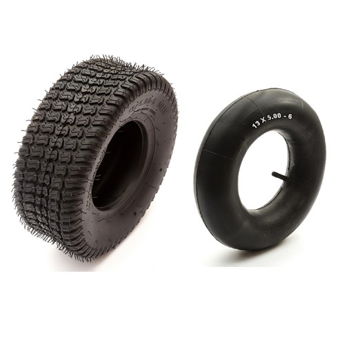 Tyre 13x5 black ply - tyre,
