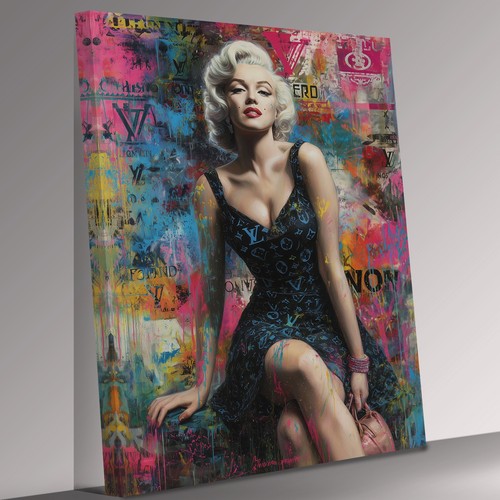 Marilyn monroe remix modern - remix,