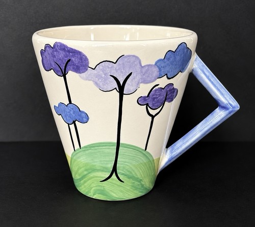 Clarice cliff styled - tree, mug