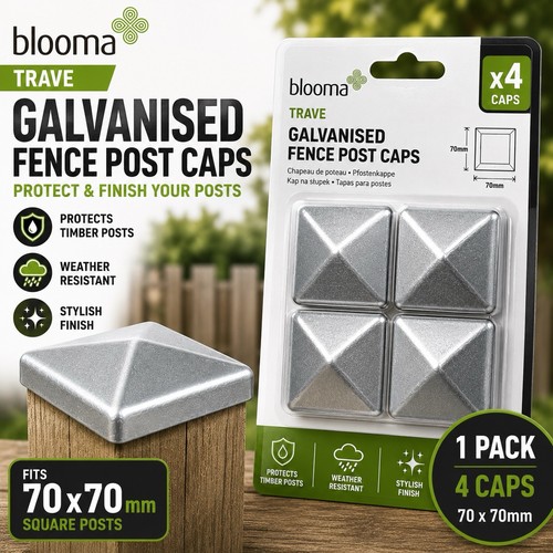 Blooma trave galvanised - galvanised, fence