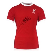 Kevin Keegan Front Signed Liverpool 1973 Football Shirt