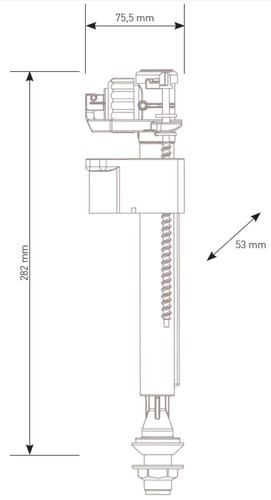Siamp compact 99b toilet - 99b, wc