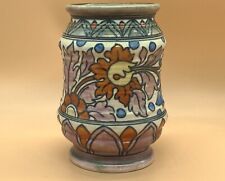 Signed Charlotte Rhead Crown Ducal Art Deco Tubelined vase. 5083. 208. 1930's.