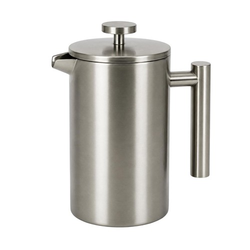 Stainless steel french press - steel,