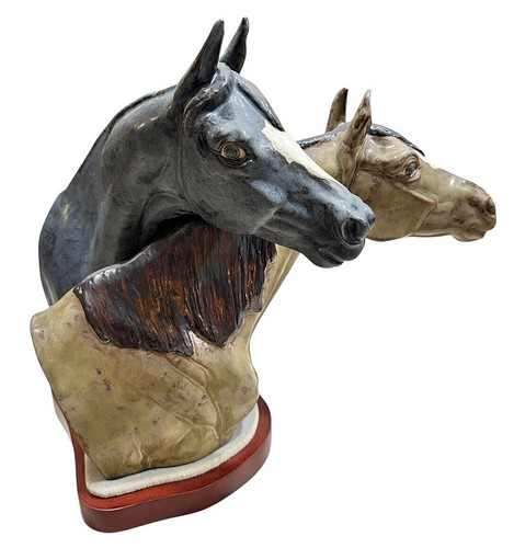 Lladro horse heads - 2,