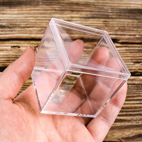Clear acrylic display box - clear,