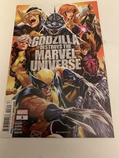 GODZILLA DESTROYS THE MARVEL UNIVERSE (2025) #3 - New Bagged