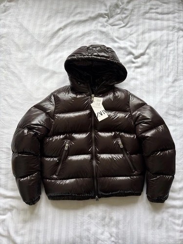 Zara feather down brown - feather,